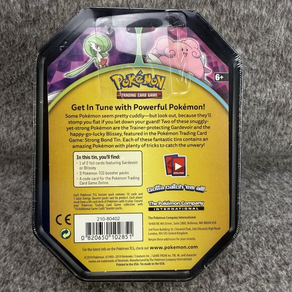 ✅Pokemon TCG Blissey Strong Bond Tin Foil Card Booster Packs NEW/SEALED - Picture 2 of 2